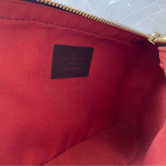 Louis Vuitton Damier Ebene Canvas Geronimos Unisex Crossbody Sling Belt Bag - Picture 17 of 17